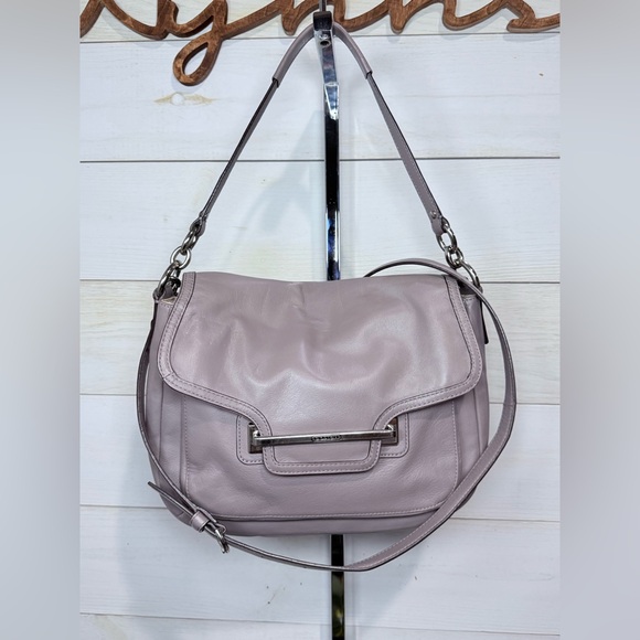 Coach Taylor Smooth Leather Hobo Shoulder Convertible Bag - Picture 1 of 13